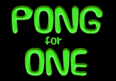 Pong for One logo